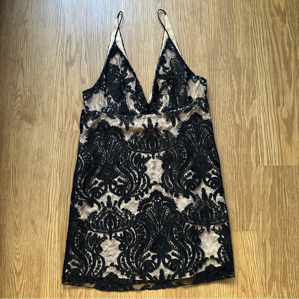 Free People Sequin Mini Dress